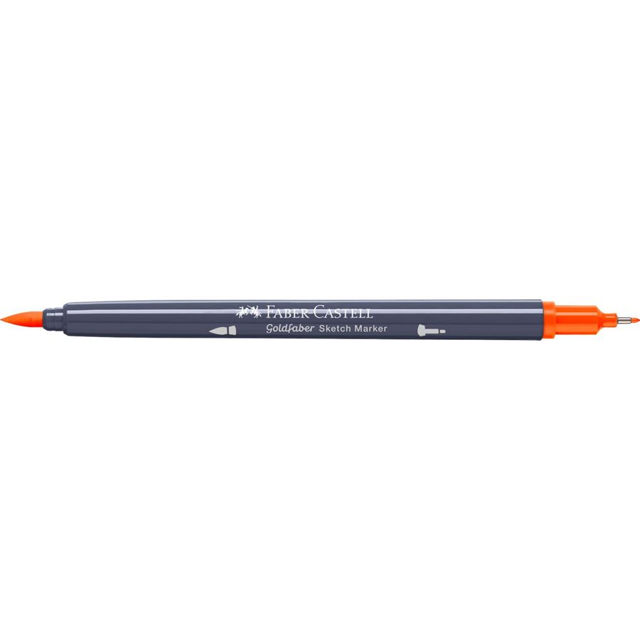 Faber-Castell - Goldfaber Sketch Marker, 115 dark cadmium orange