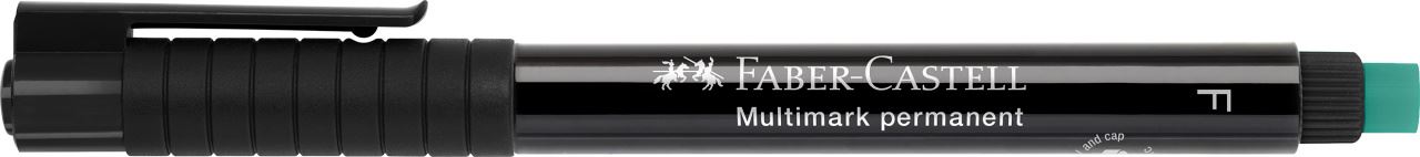 Faber-Castell - Marker Multimark permanente fine nero