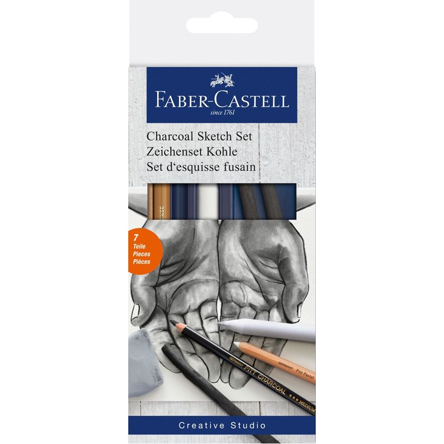 Faber-Castell - Set da disegno Charcoal
