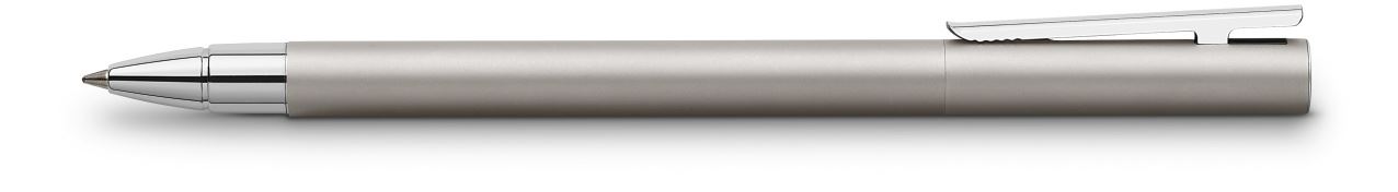 Faber-Castell - Roller Neo Slim acciaio, satinato