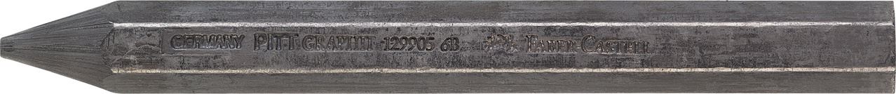 Faber-Castell - Gessetto di grafite Pitt diam.12mm 6B