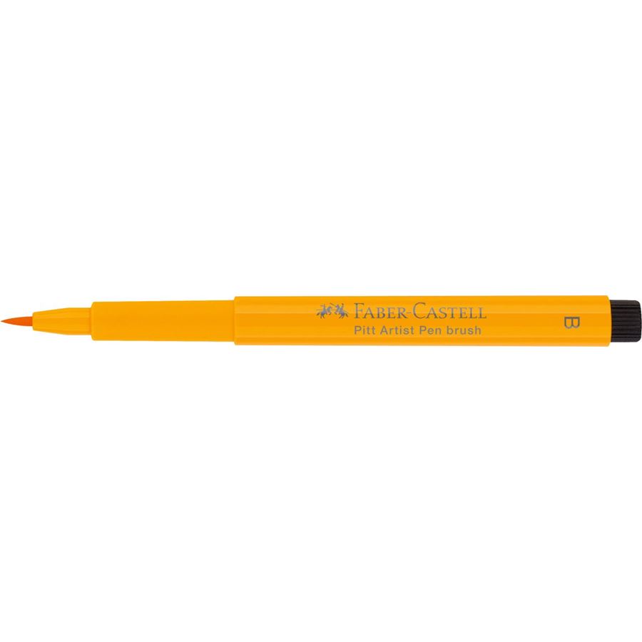 Faber-Castell - Penna Pitt Artist Pen giallo cromo scuro