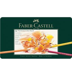 Faber-Castell - Matite Colorate Polychromos Astucciometallo 36