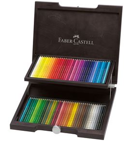 Faber-Castell - Matite Colorate Polychromos Valigetta legno 72