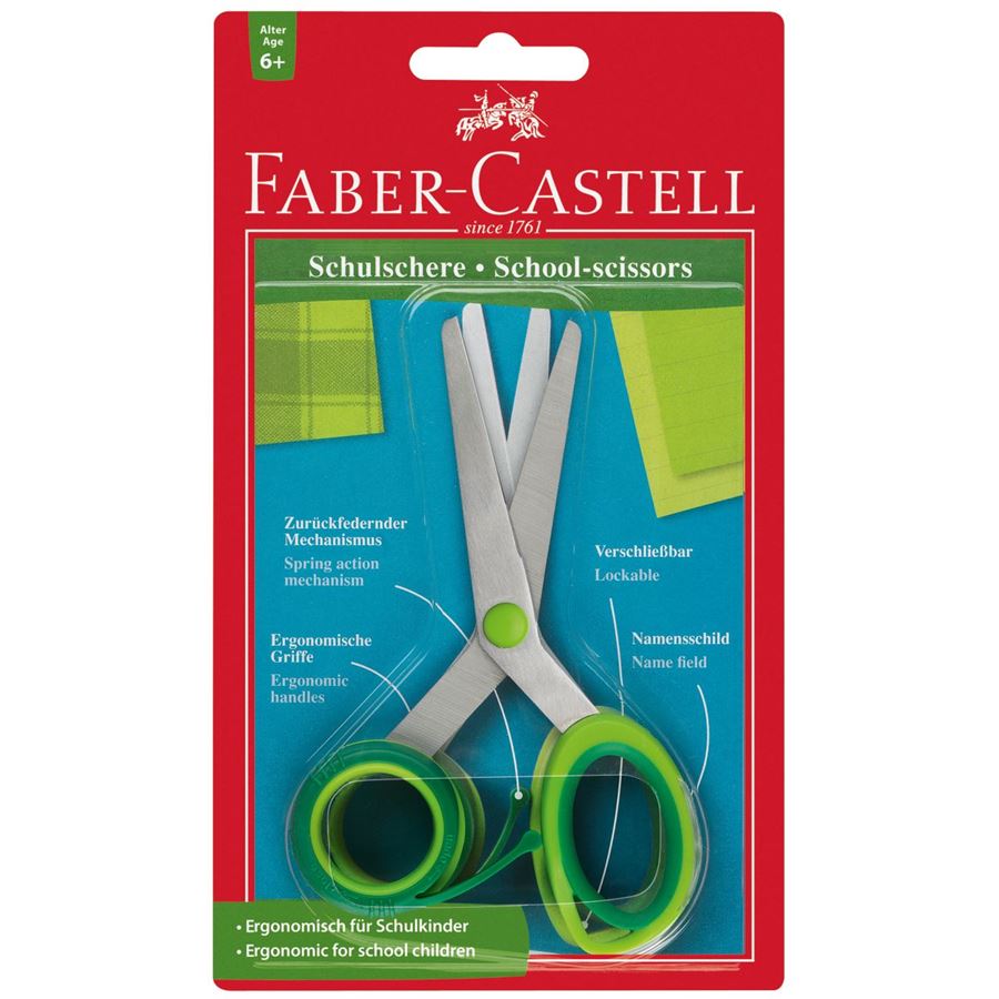 Faber-Castell - Forbice scuola Blister 1