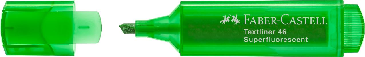Faber-Castell - Evidenziatore Textliner 1546 Fluo verde