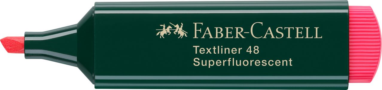 Faber-Castell - Evidenziatore Textliner 48 rosso