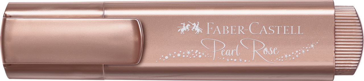Faber-Castell - Evidenziatore Textliner 46 metallic pearl rose