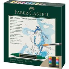 Faber-Castell - Marker acquerellabili Albrecht Dürer, conf. da 10