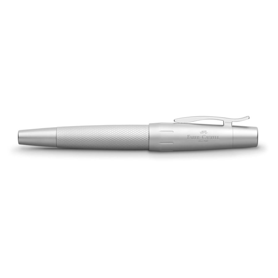 Faber-Castell - Penna stilografica e-motion Pure Silver, B